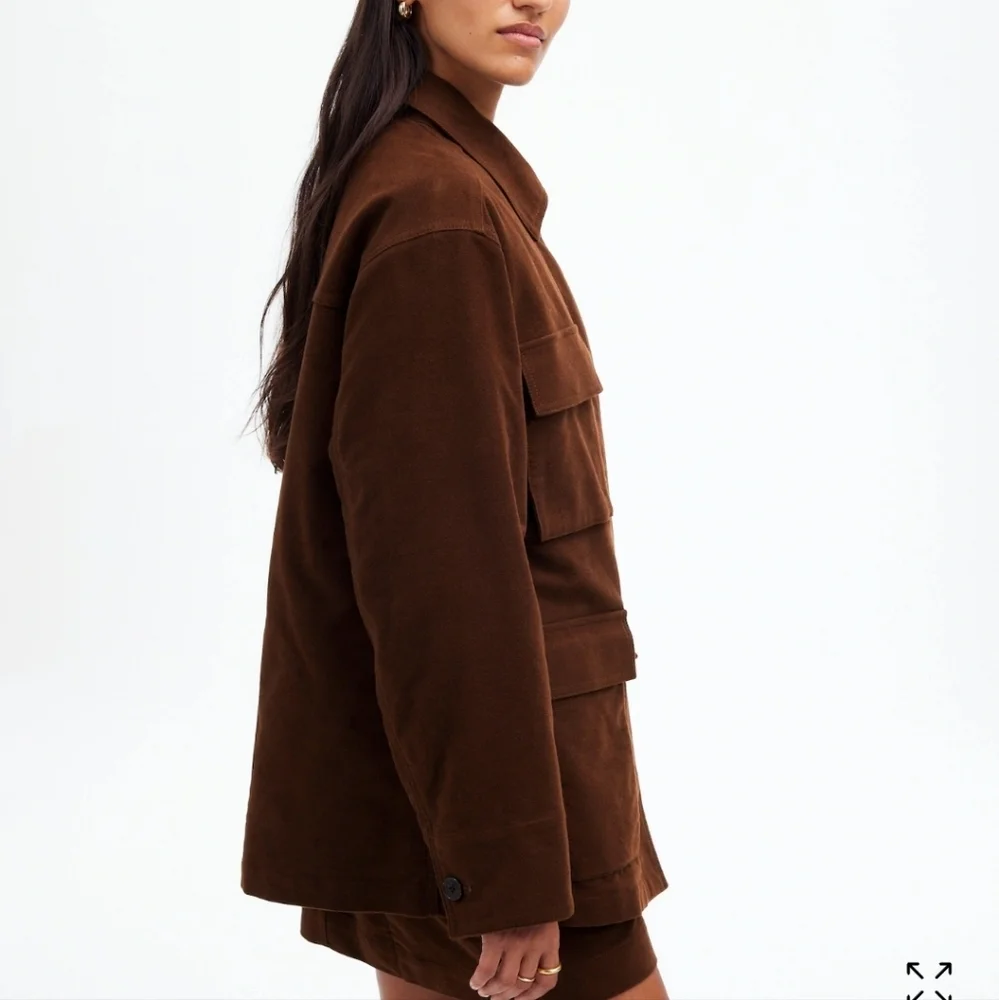 Madewell Flap-Pocket Field Jacket NWT NT117 SZ L - Picture 3 of 11